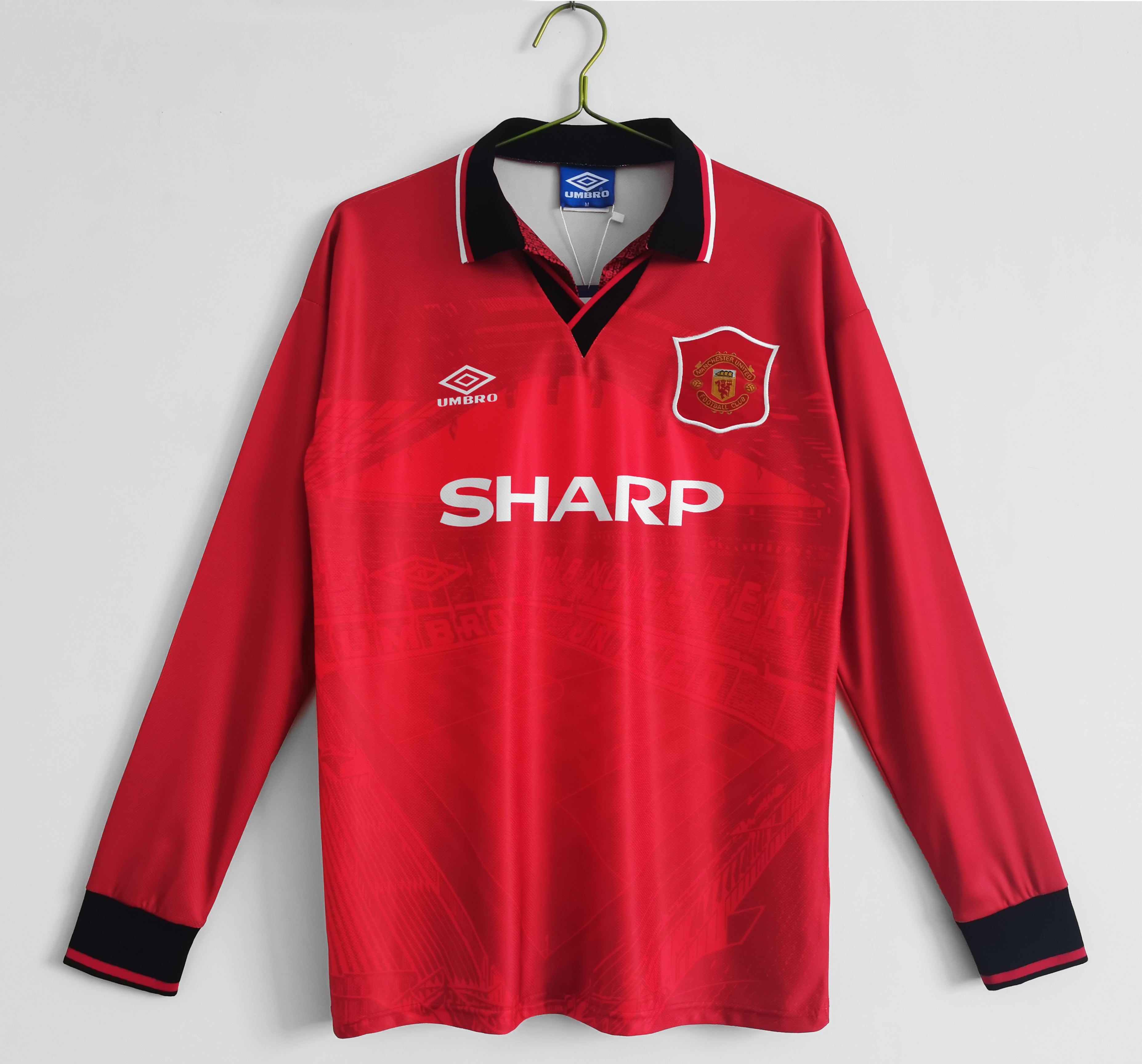 Manchester United 1994/96 (Home Kit - Long Sleeve)