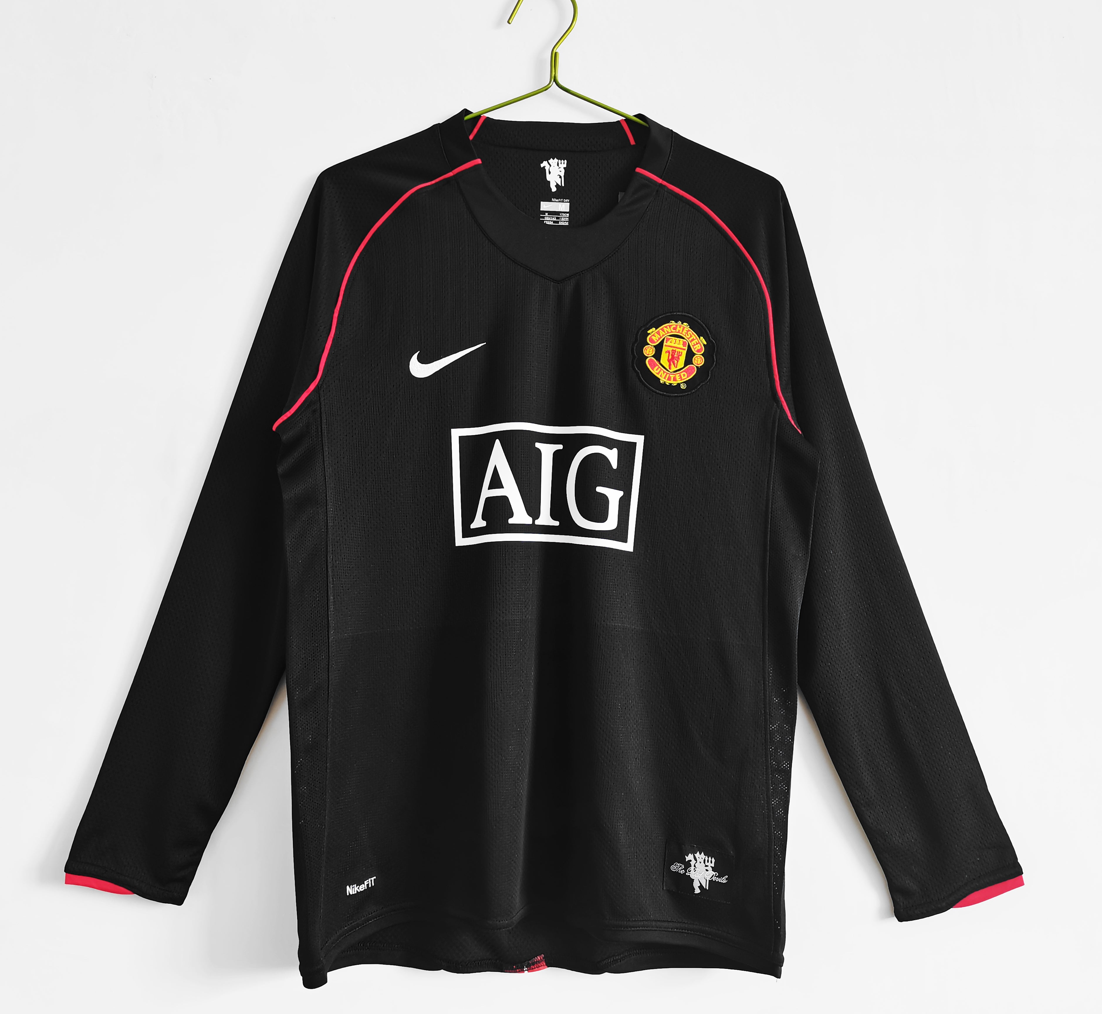 Manchester United 2007/08 (Away Kit - Long Sleeve)