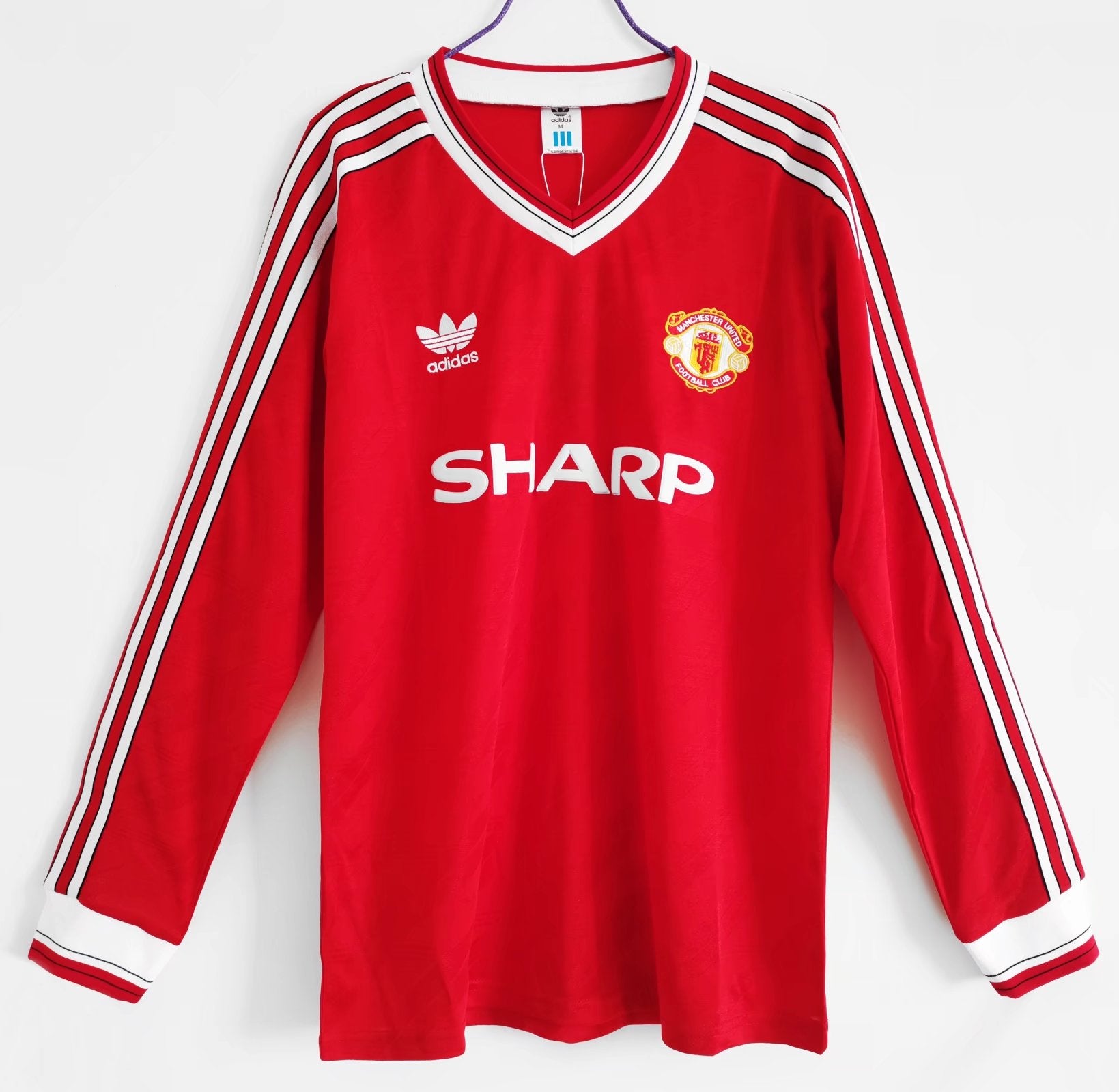 Manchester United 1986/88 (Home Kit - Long Sleeve)
