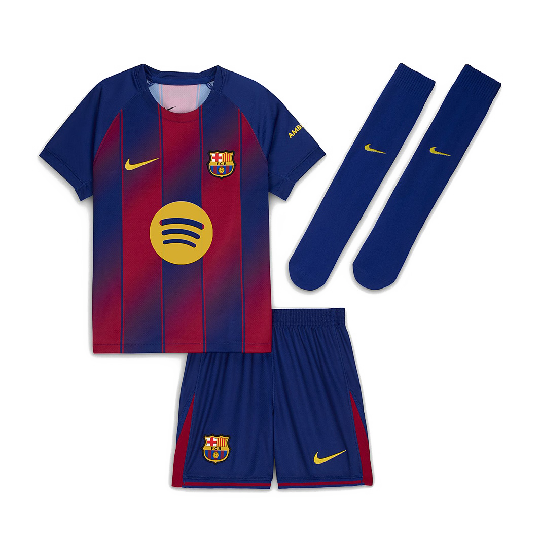 Barcelona 2025/26 (Home Kit - Kids)