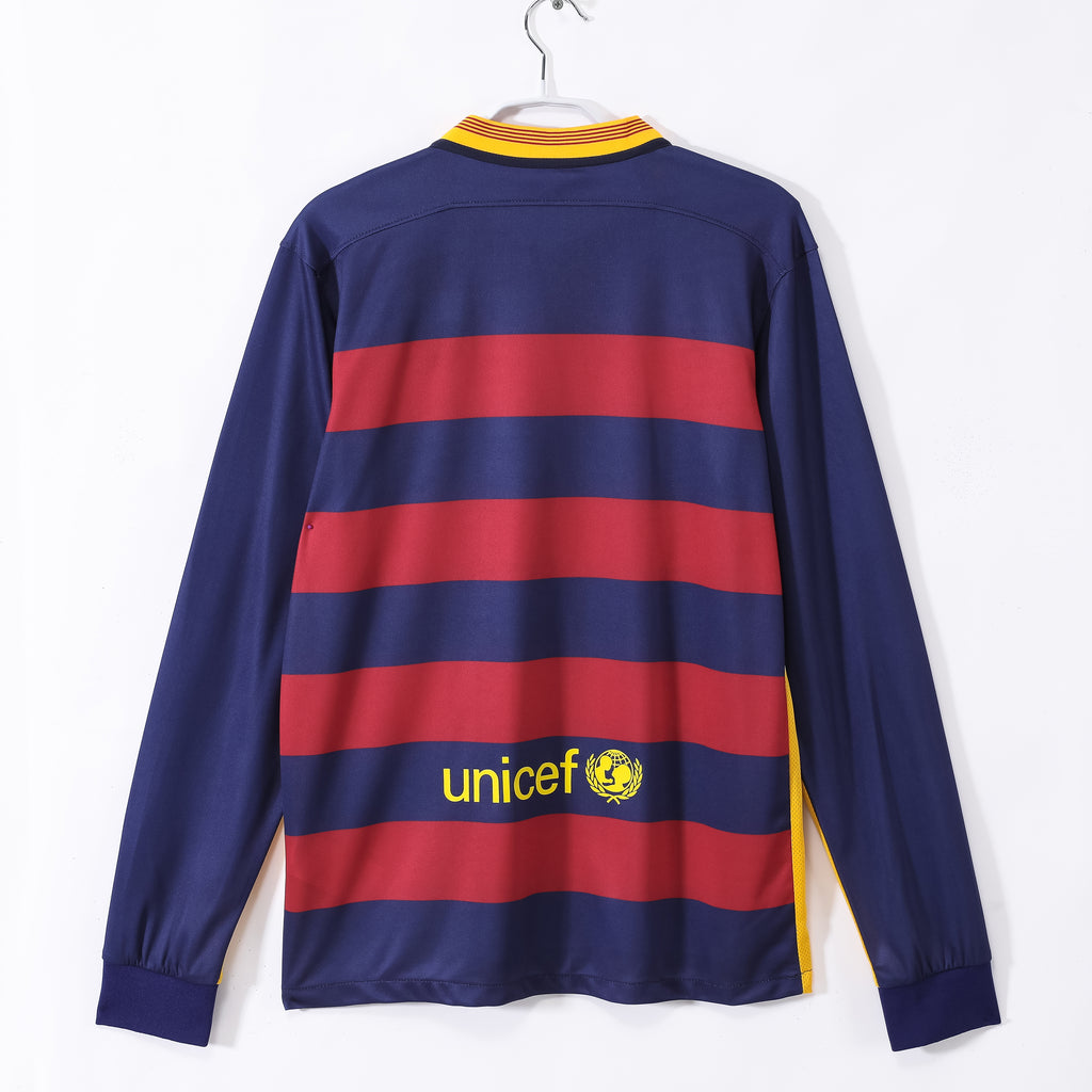 Barcelona 2015/16 (Home Kit - Long Sleeve)