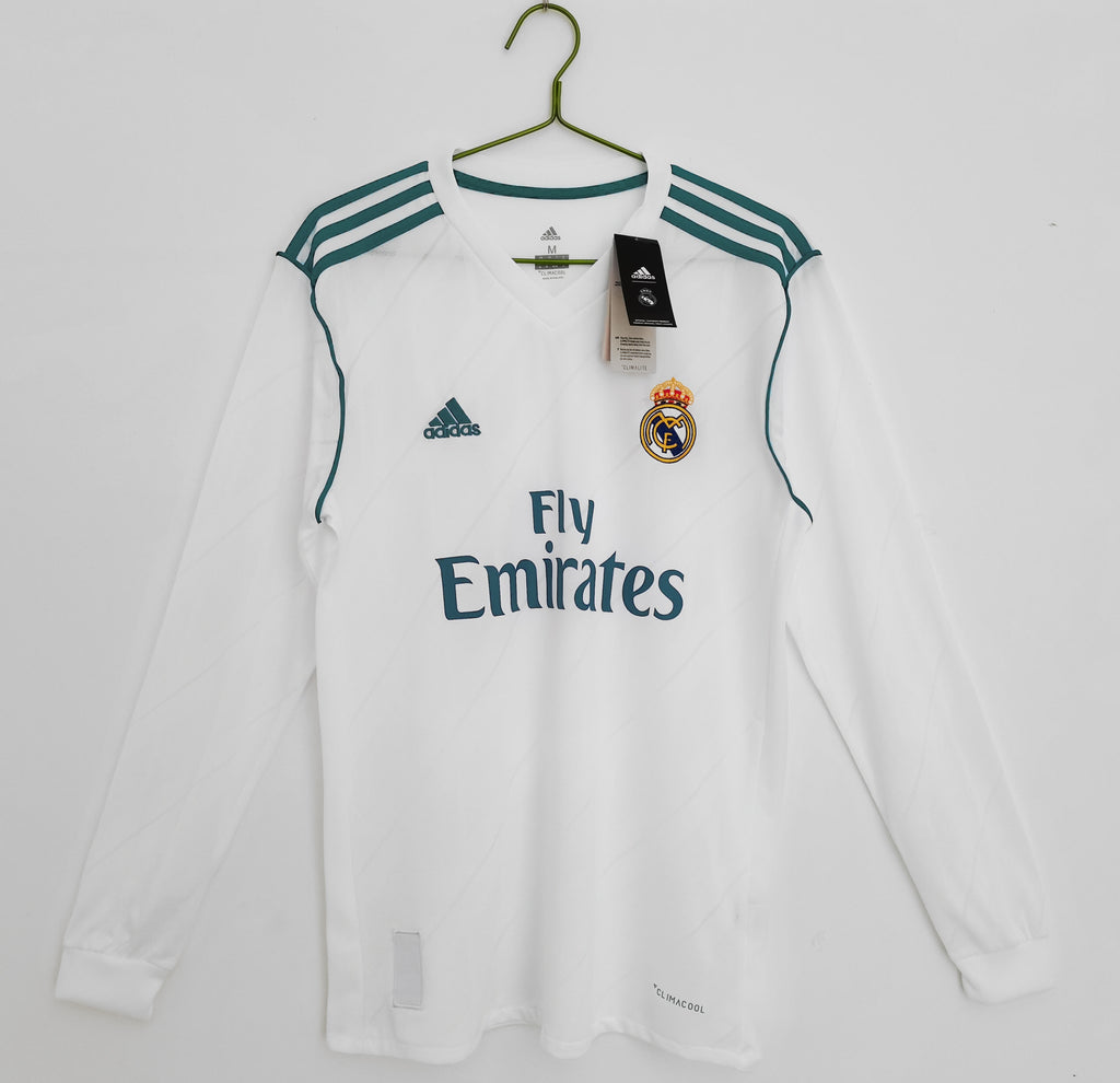 Real Madrid 2017/18 (Home Kit – Long Sleeve)
