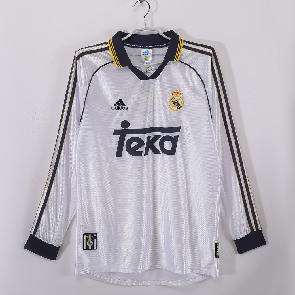 Real Madrid 1998/00 (Home Kit – Long Sleeve)