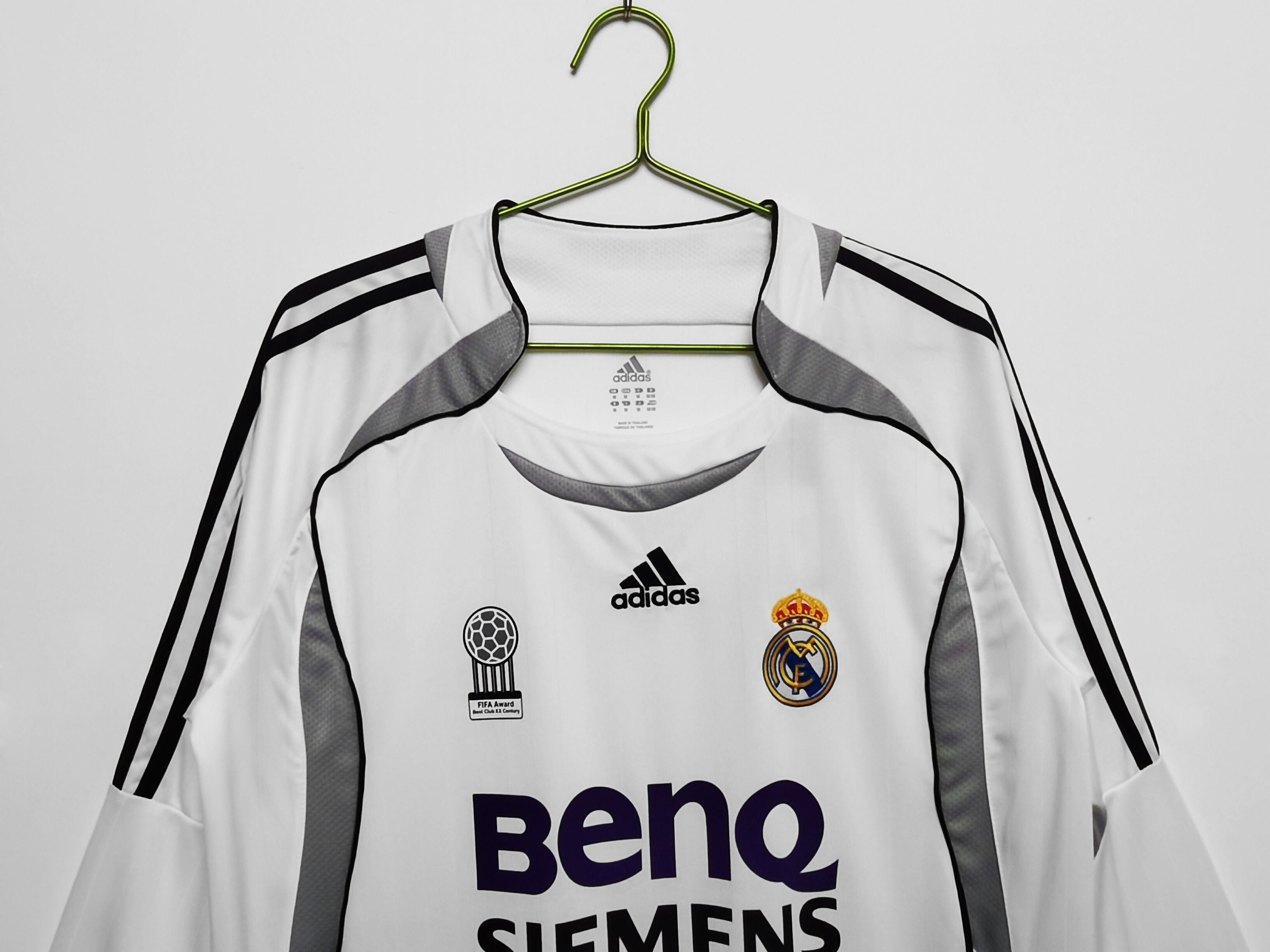 Real Madrid 2006/07 (Home Kit – Long Sleeve)