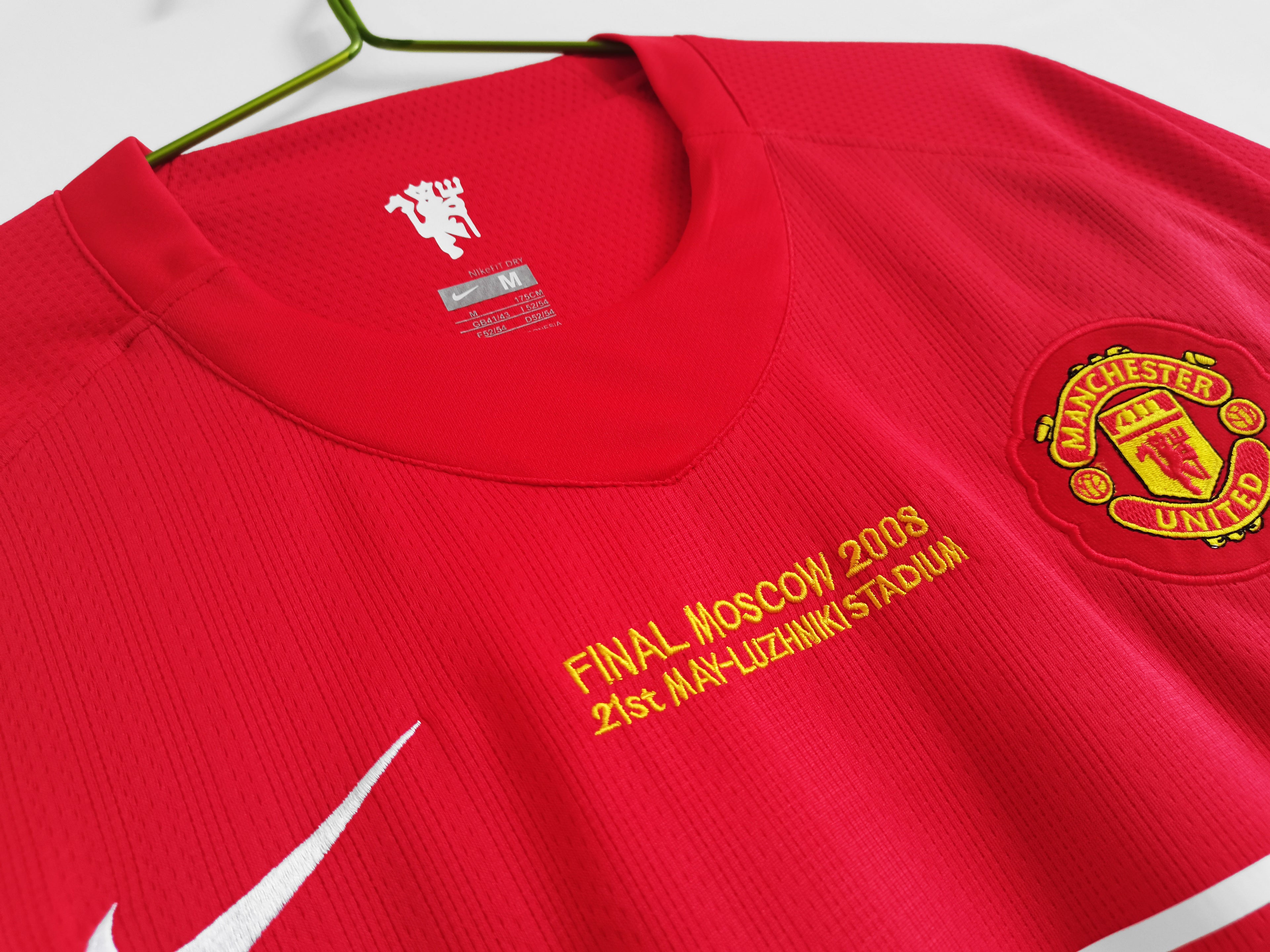 Manchester United 2007/08 (Long Sleeve - Final Moscow)