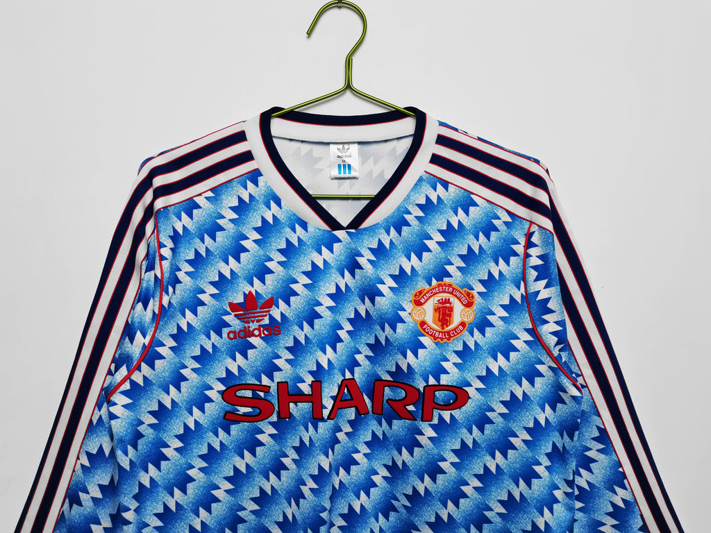Manchester United 1990/92 (Away Kit – Long Sleeve)