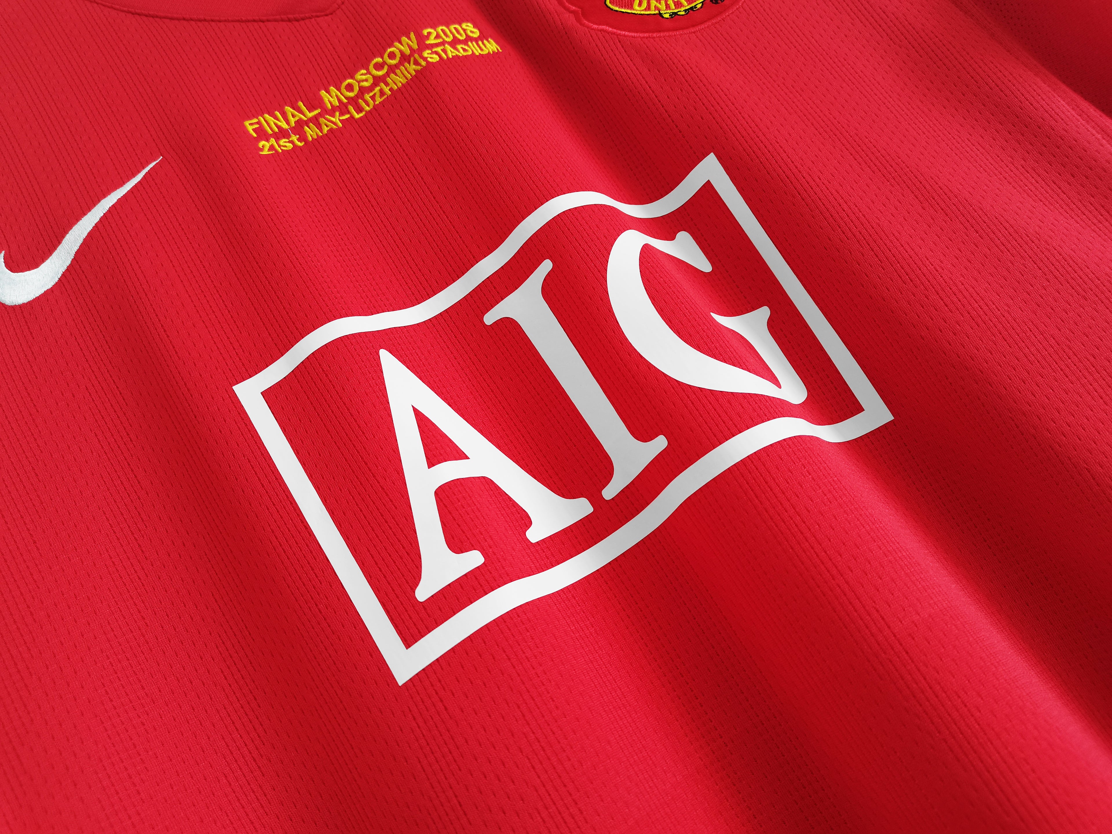 Manchester United 2007/08 (Long Sleeve - Final Moscow)