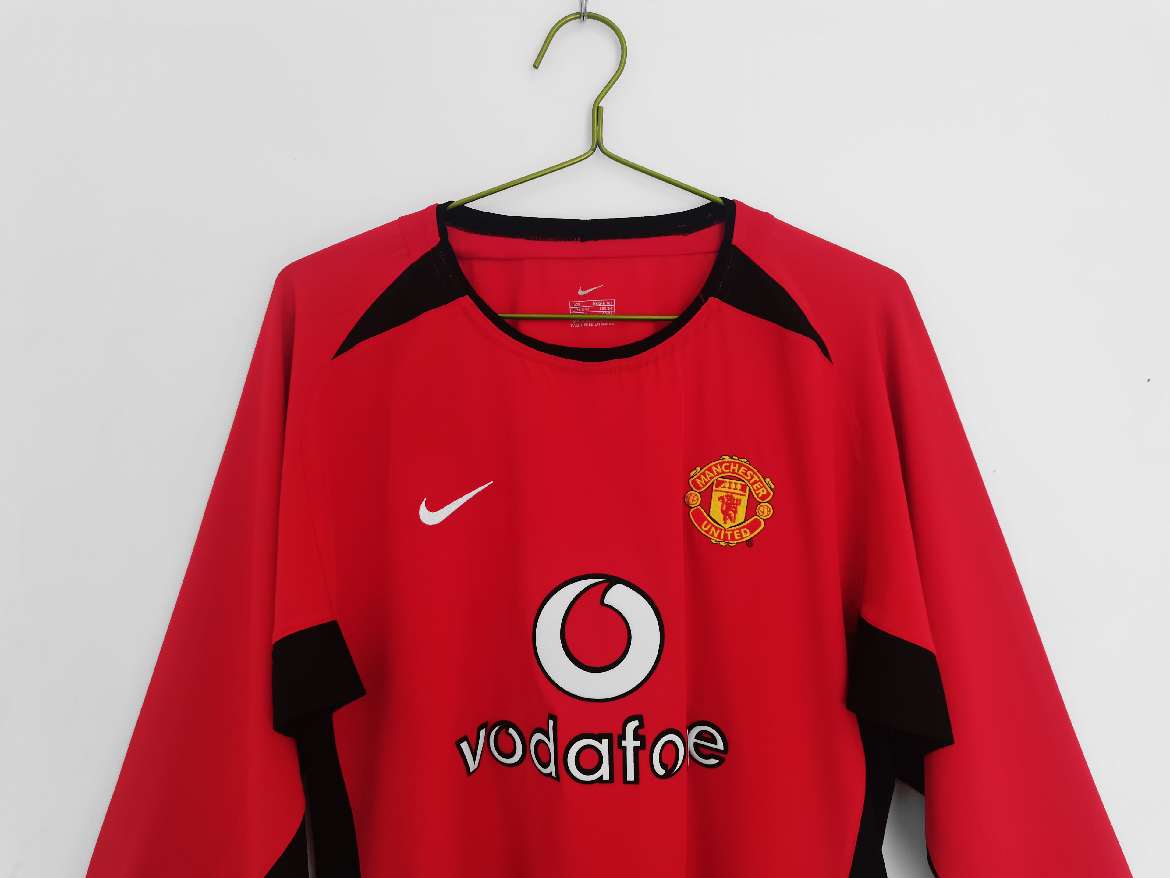 Manchester United 2002/2004 (Home Kit - Long Sleeve)