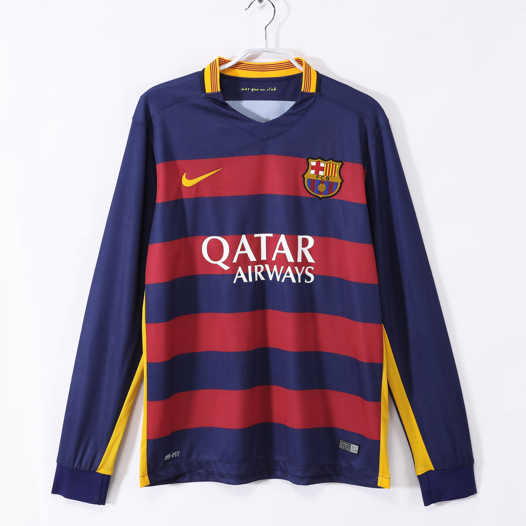 Barcelona 2015/16 (Home Kit - Long Sleeve)