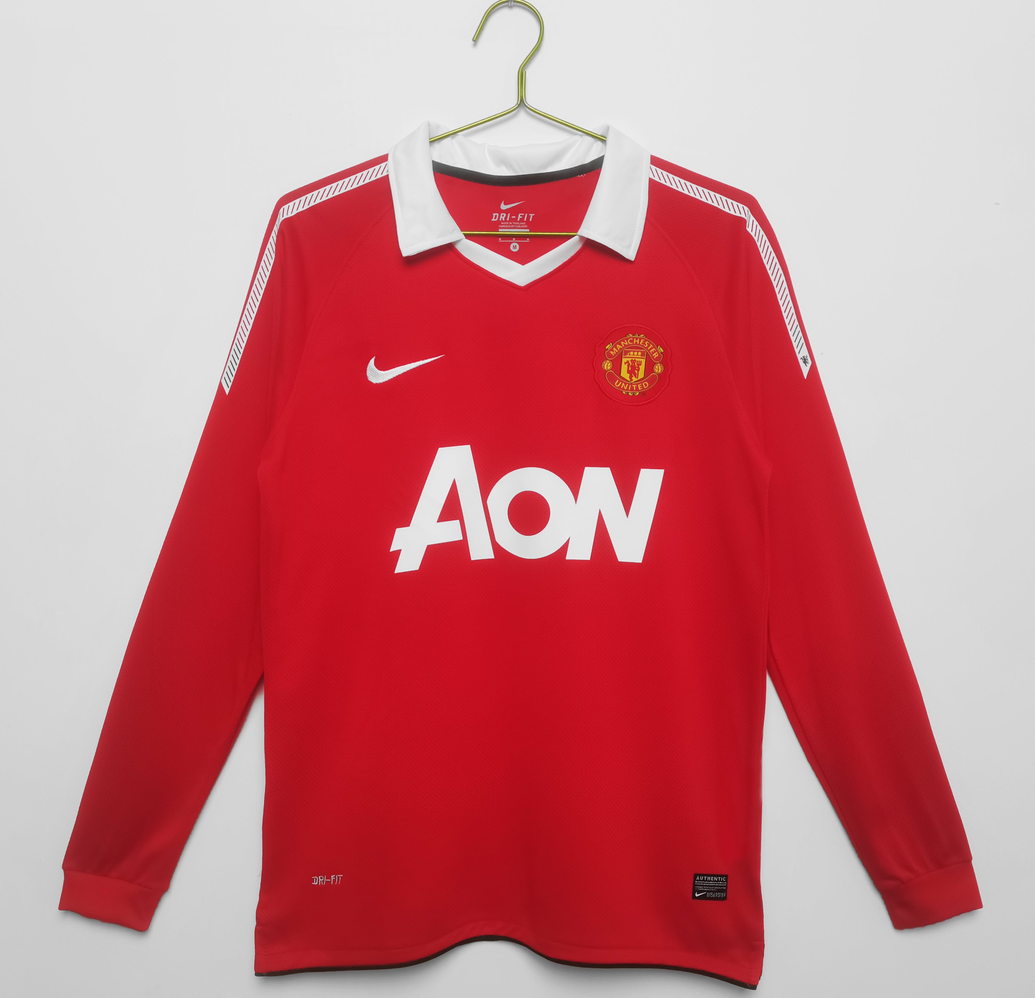 Manchester United 2010/11 (Home Kit - Long Sleeve)