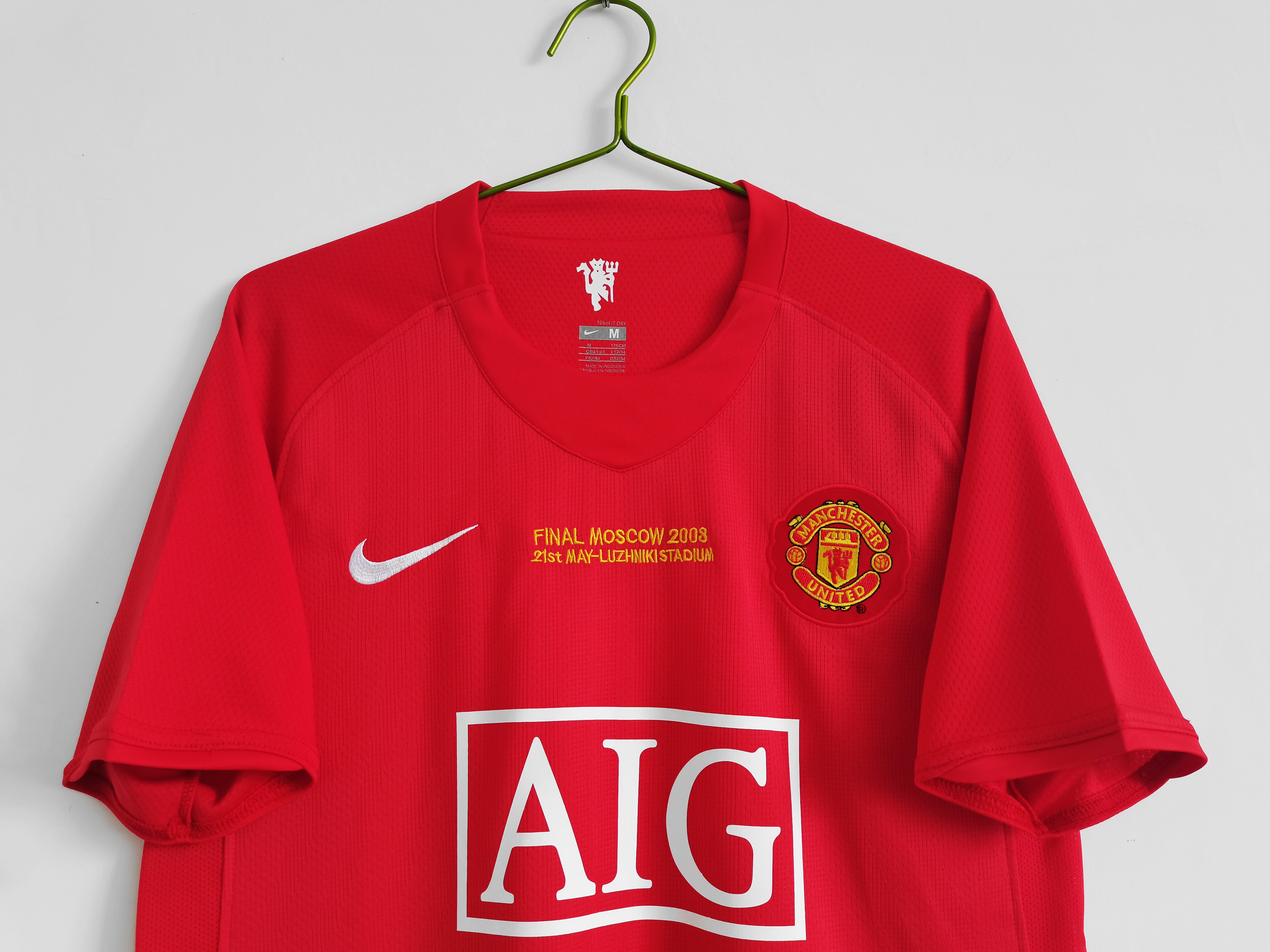 Manchester United 2007/08 (Home Kit - Final Moscow)