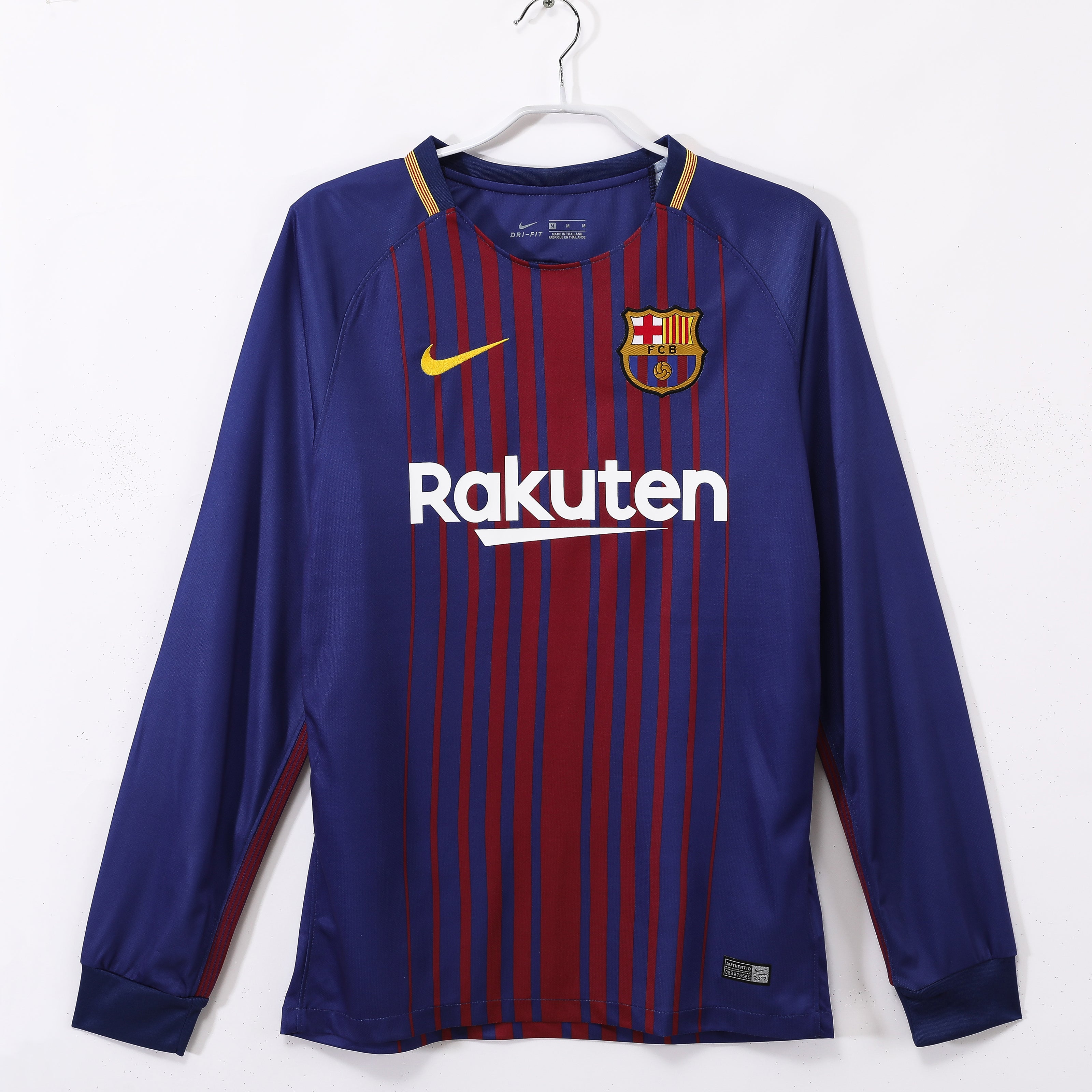 Barcelona 2017/18 (Home Kit – Long Sleeve)