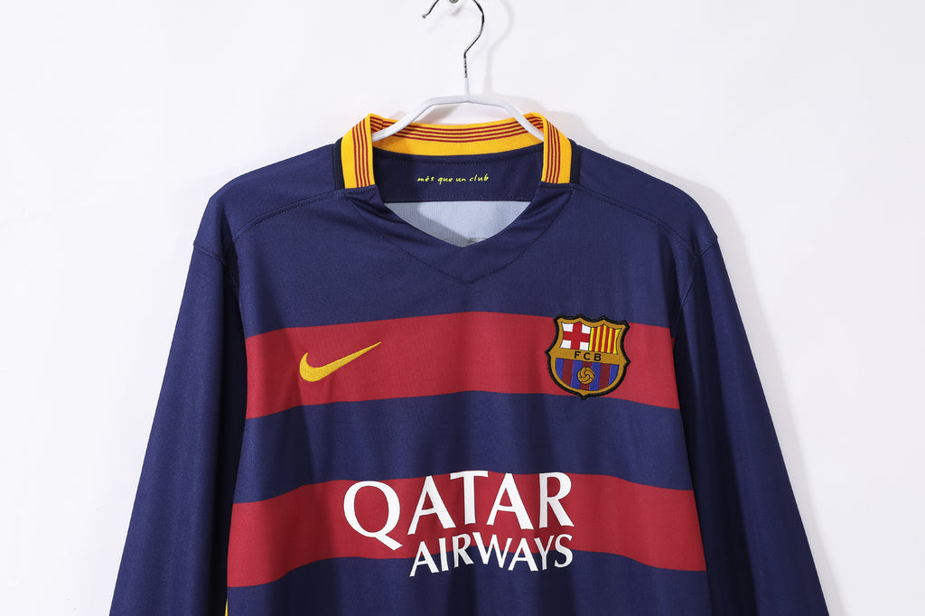 Barcelona 2015/16 (Home Kit - Long Sleeve)