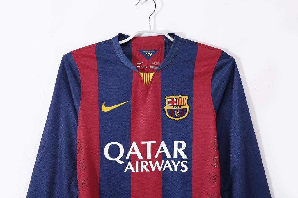 Barcelona 2014/15 (Home Kit - Long Sleeve)