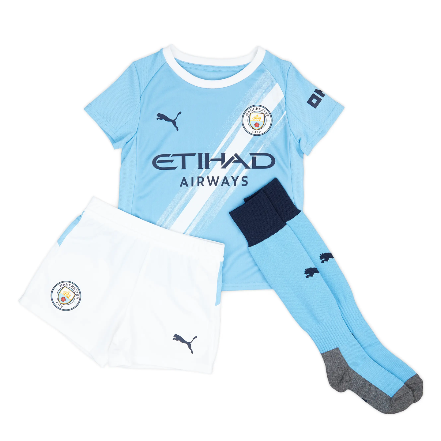 Manchester City 2025/26 (Home Kit - Kids)