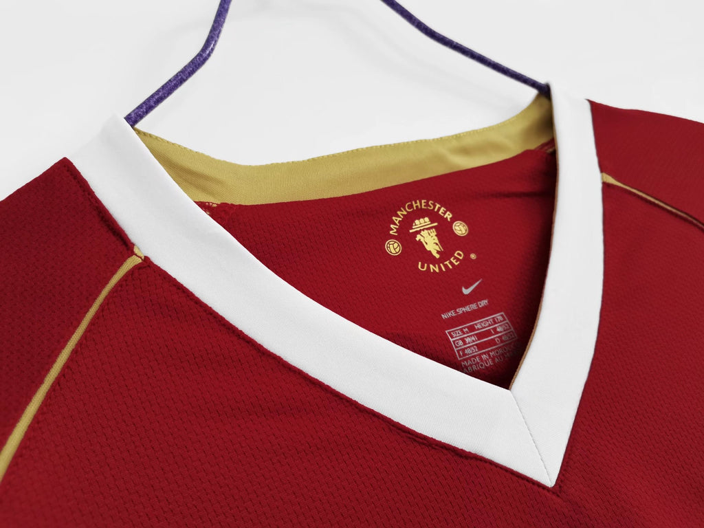Manchester United 2006/07 (Home Kit - Long Sleeve)
