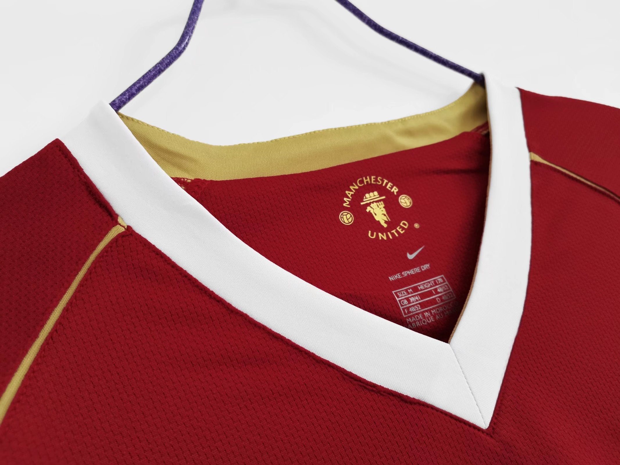 Manchester United 2006/07 (Home Kit - Long Sleeve)
