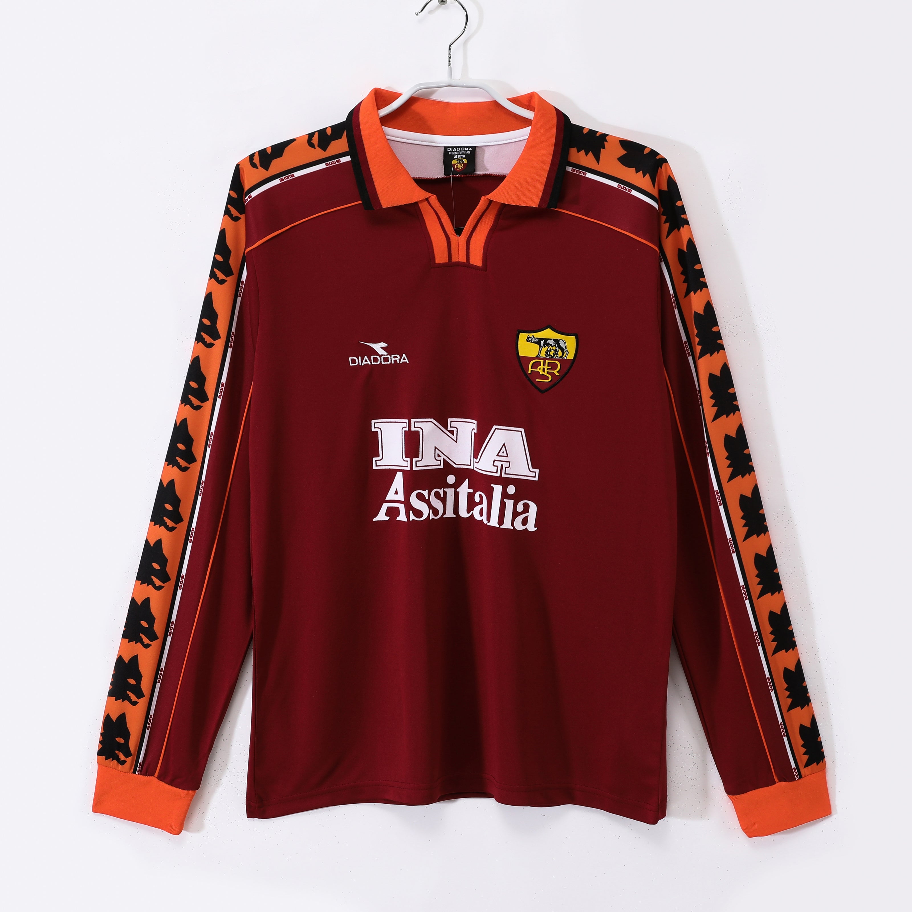 Roma 1998/99 (Home Kit - Long Sleeve)