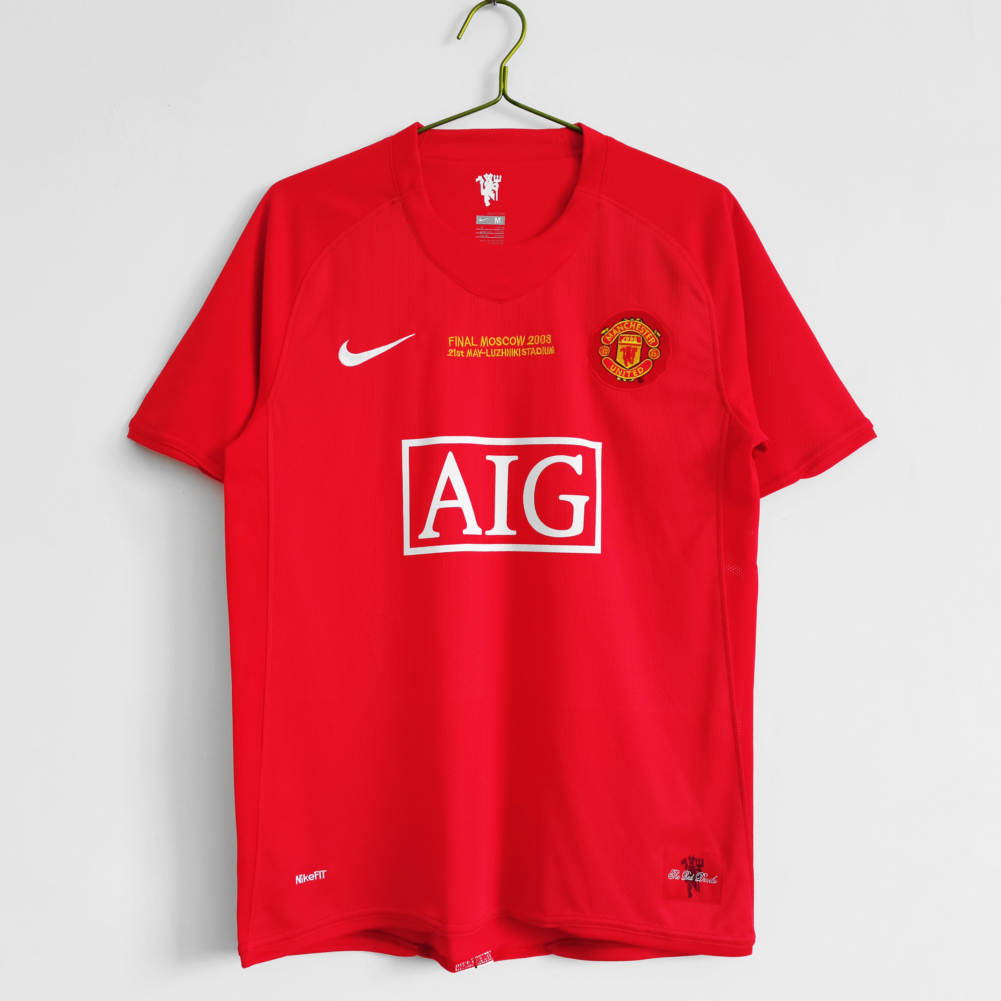 Manchester United 2007/08 (Home Kit - Final Moscow)