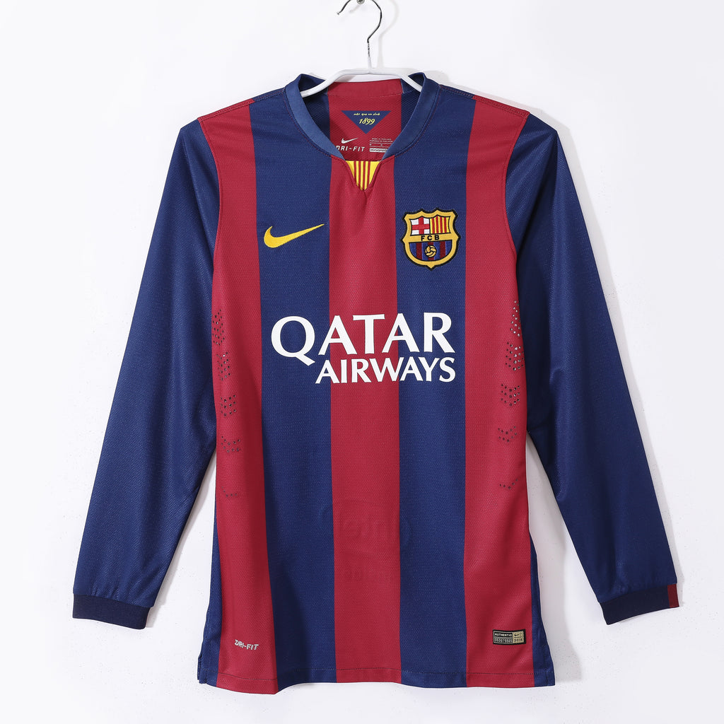 Barcelona 2014/15 (Home Kit - Long Sleeve)