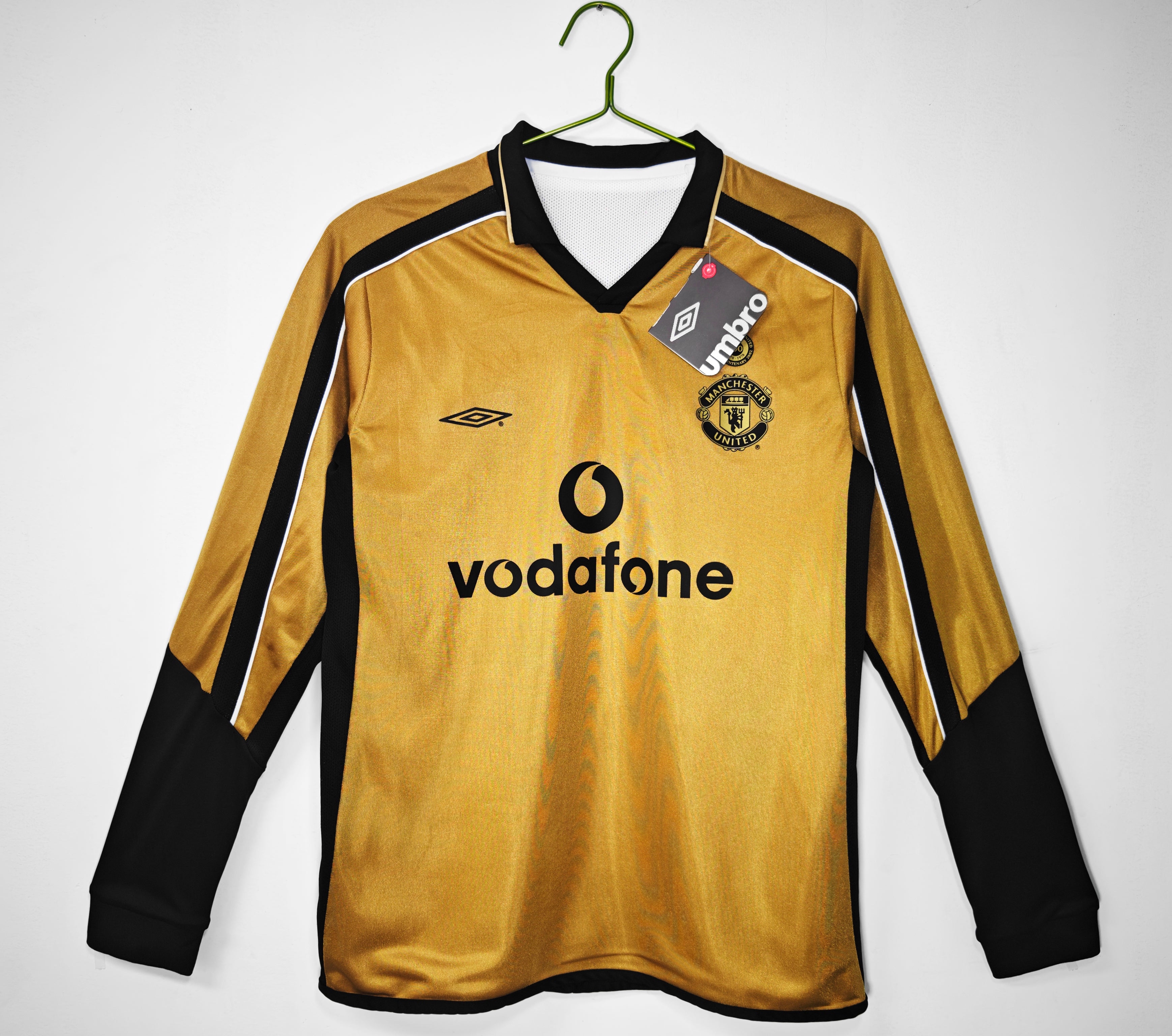Manchester United 2001/02 Centenary (Gold - Long Sleeve)