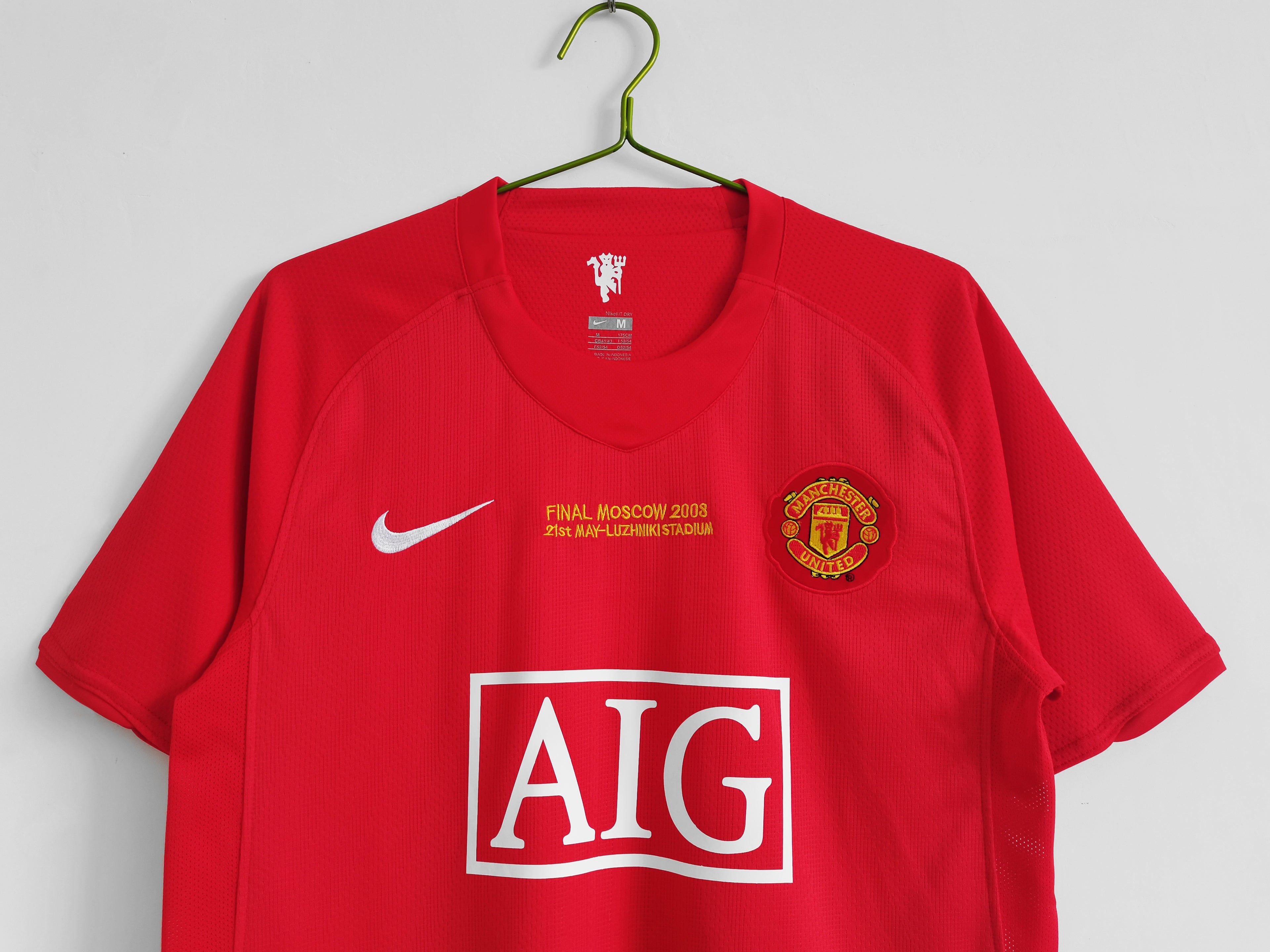 Manchester United 2007/08 (Home Kit - Final Moscow)