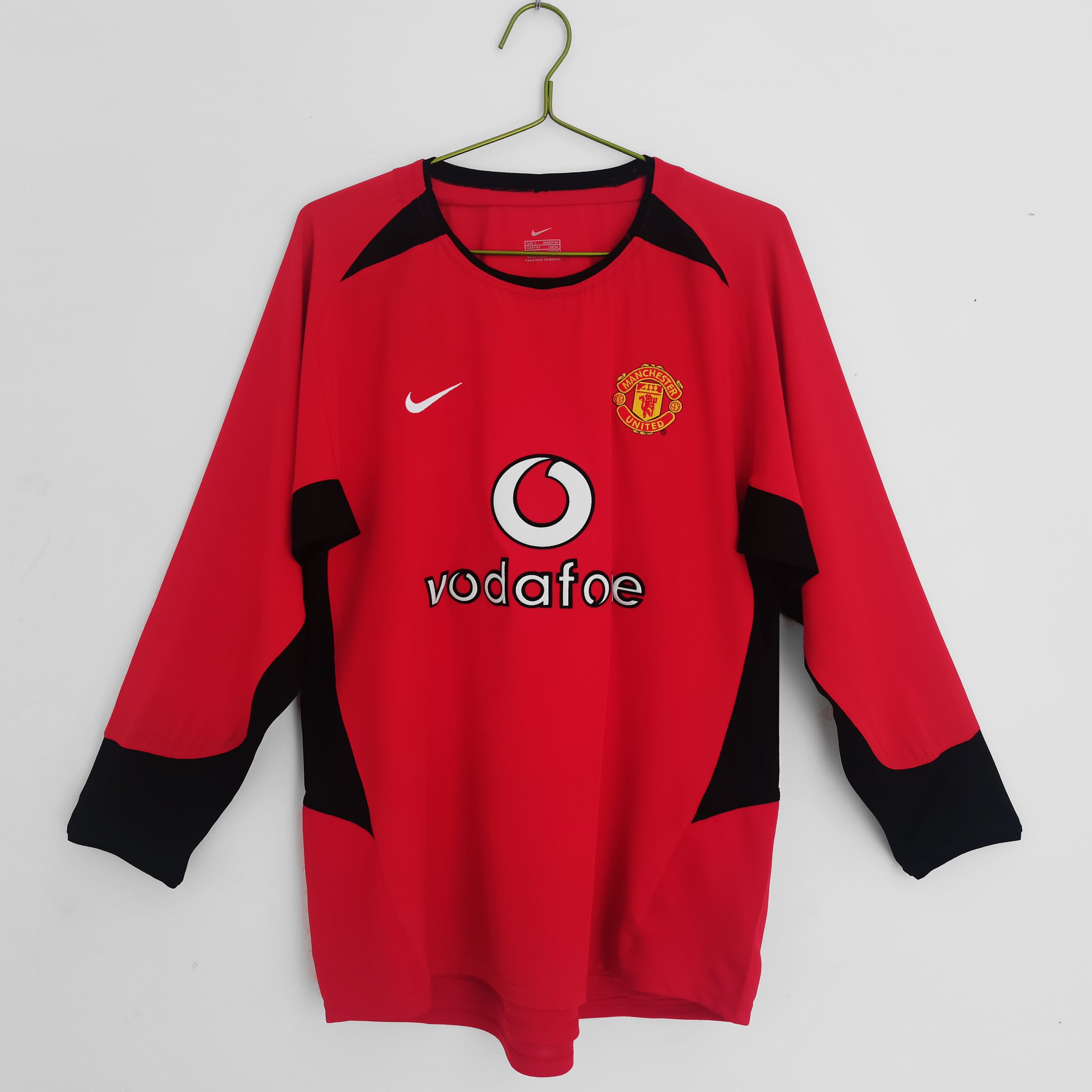 Manchester United 2002/2004 (Home Kit - Long Sleeve)