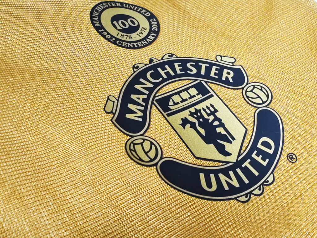 Manchester United 2001/02 Centenary (Gold - Long Sleeve)