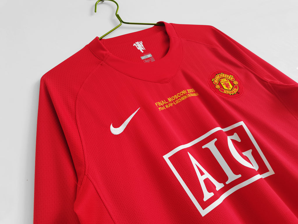 Manchester United 2007/08 (Long Sleeve - Final Moscow)