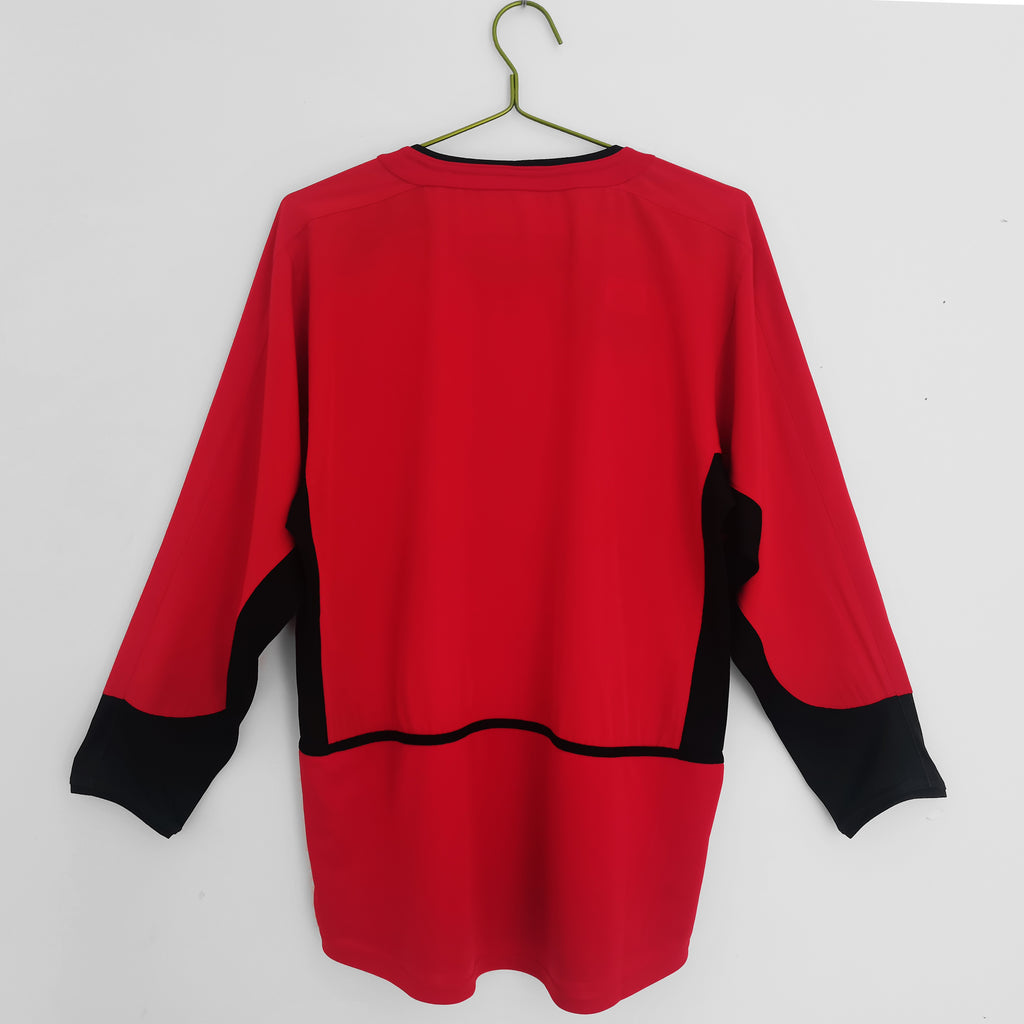 Manchester United 2002/2004 (Home Kit - Long Sleeve)