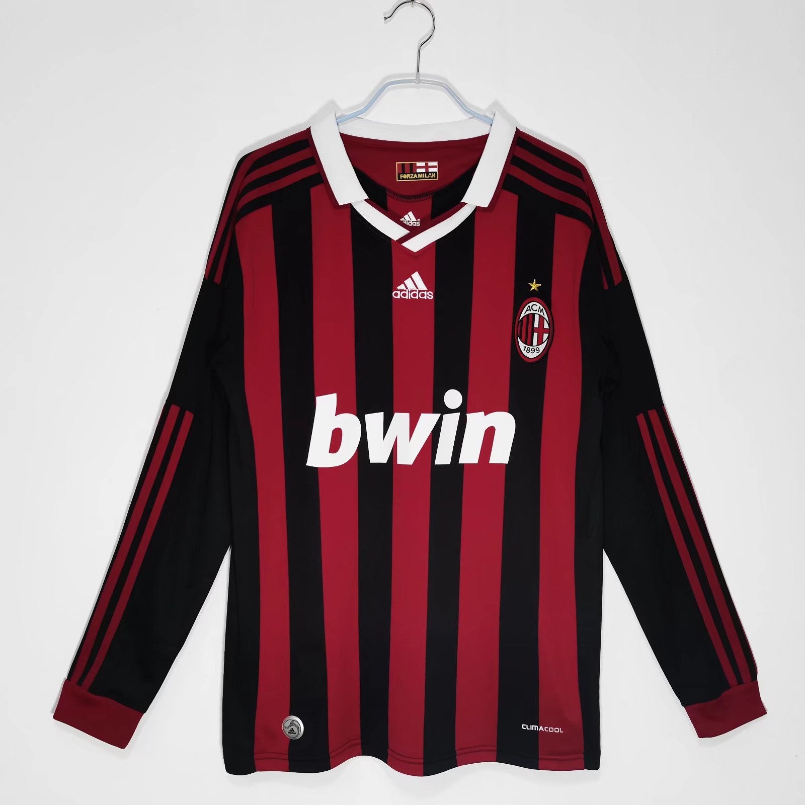 AC Milan 2009/10 (Home Kit - Long Sleeve)