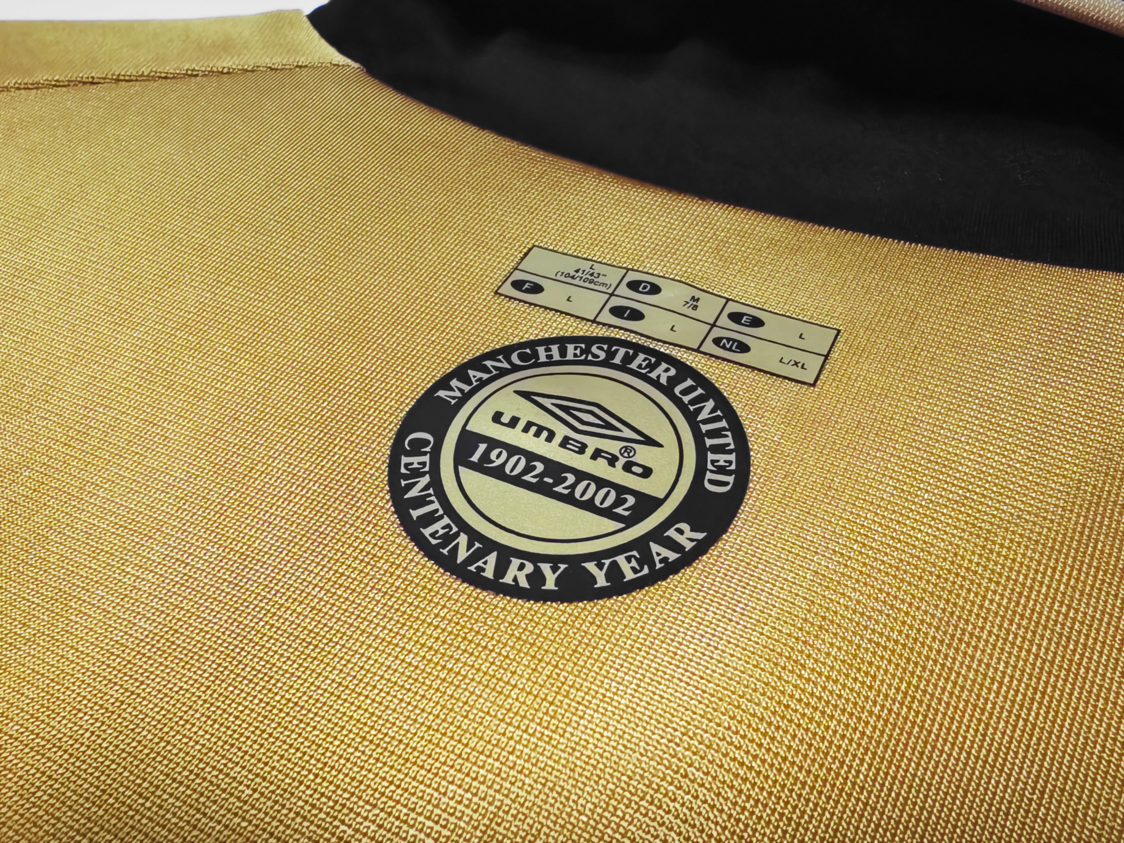 Manchester United 2001/02 Centenary (Gold)