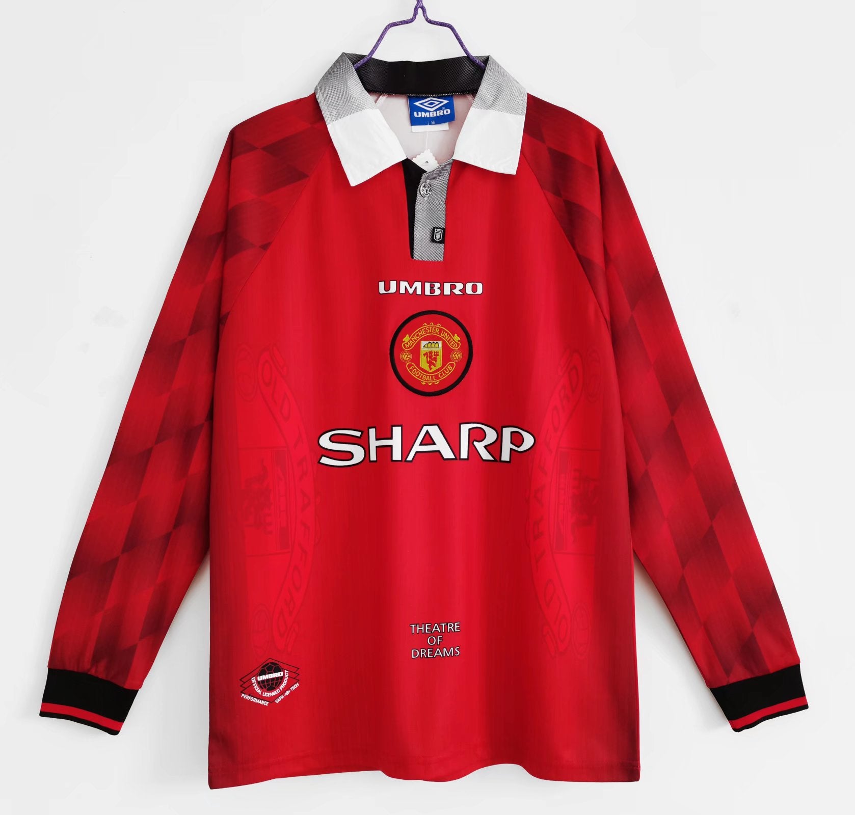Manchester United 1996/97 (Home Kit - Long Sleeve)
