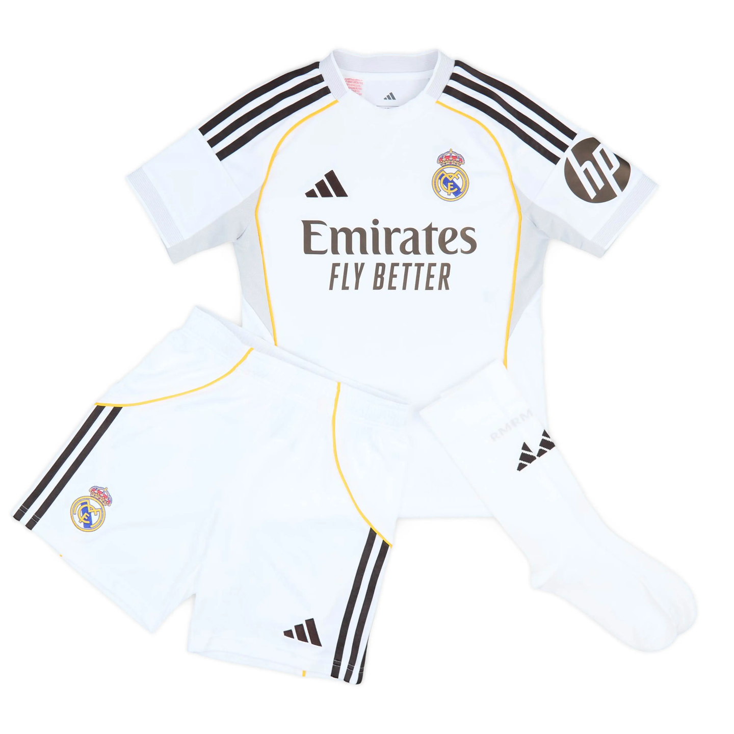 Real Madrid 2025/26 (Home Kit - Kids)